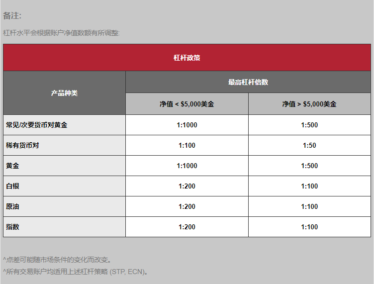 Anzo Capital账户类型